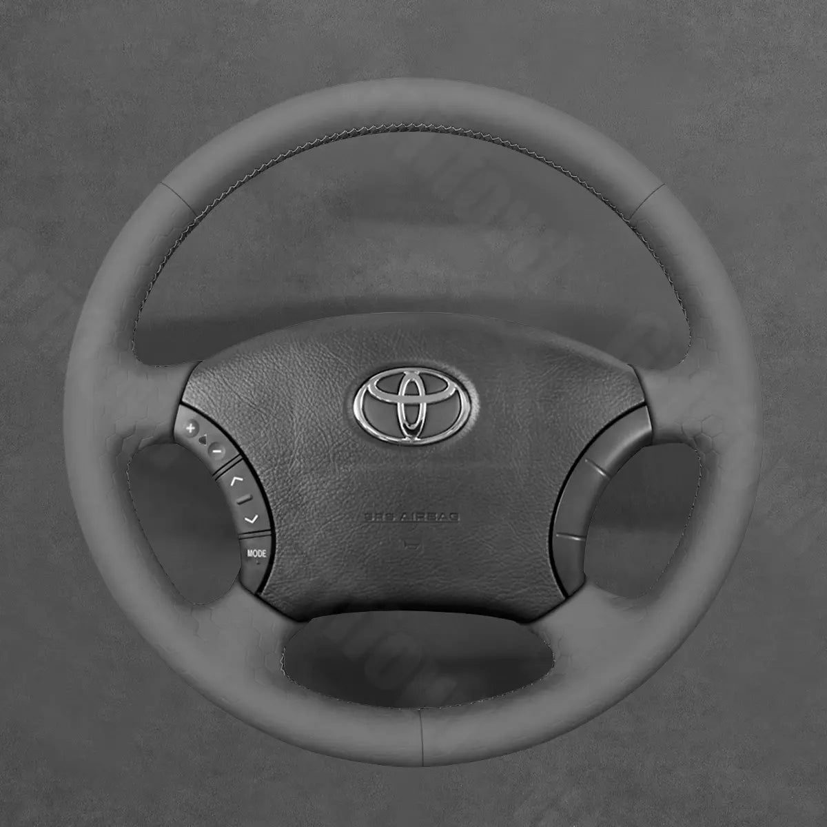 Griffowl Steering Wheel Cover for Customized Sedan Toyota Camry 2005-2006. Perfect grip with our steering wheel wrap and custom interior touch.