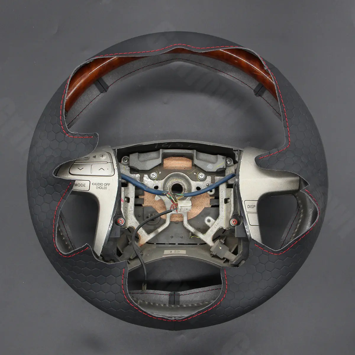 Griffowl Steering Wheel Cover for Customized Sedan Toyota Camry 2006-2013. Perfect grip with our steering wheel wrap and custom interior touch.