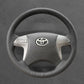 Griffowl Steering Wheel Cover for Customized Sedan Toyota Camry 2006-2013. Perfect grip with our steering wheel wrap and custom interior touch.