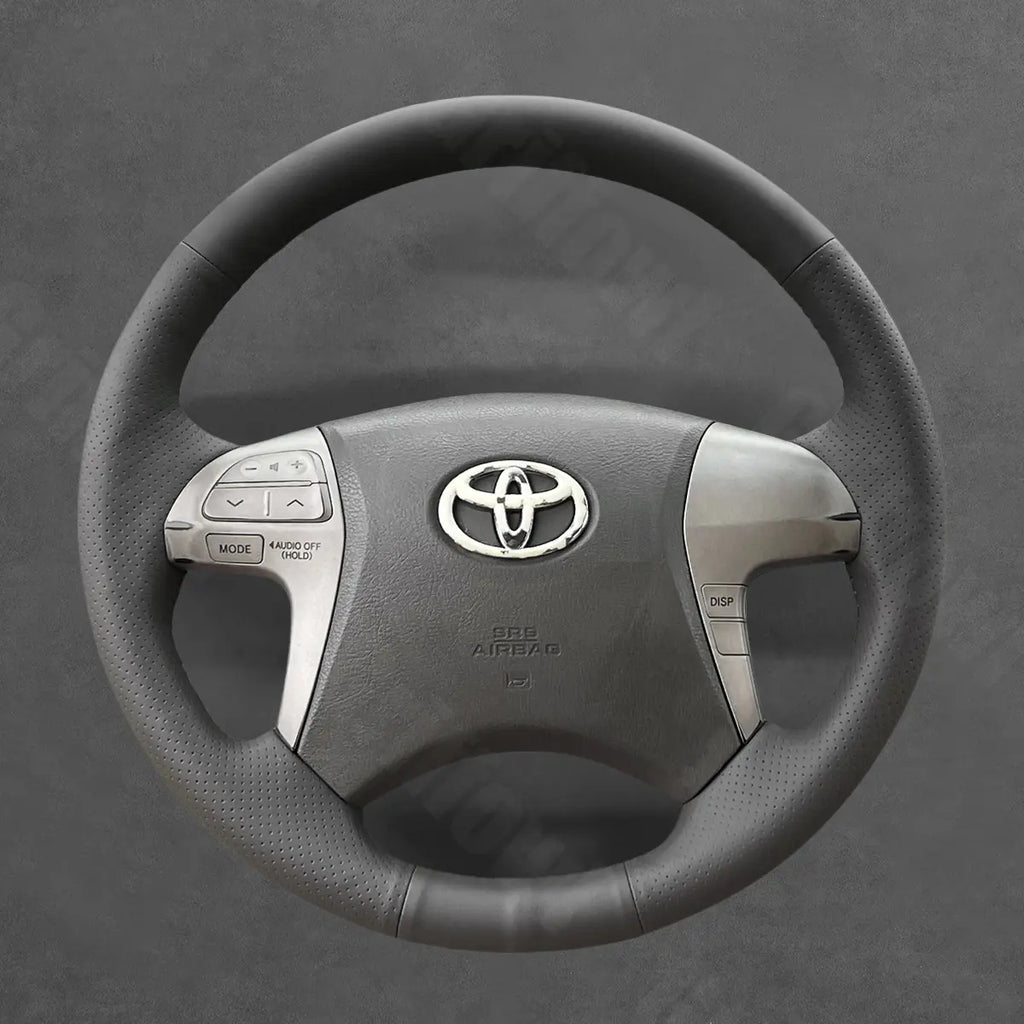 Griffowl Steering Wheel Cover for Customized Sedan Toyota Camry 2006-2013. Perfect grip with our steering wheel wrap and custom interior touch.