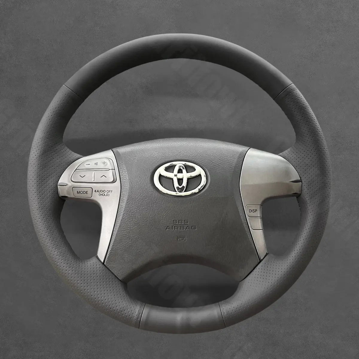 Griffowl Steering Wheel Cover for Customized Sedan Toyota Camry 2006-2013. Perfect grip with our steering wheel wrap and custom interior touch.