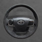 Griffowl Steering Wheel Cover for Customized Sedan Toyota Camry 2011-2014. Perfect grip with our steering wheel wrap and custom interior touch.