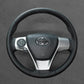 Griffowl Steering Wheel Cover for Customized Sedan Toyota Camry 2012-2014. Perfect grip with our steering wheel wrap and custom interior touch.
