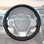 Griffowl Steering Wheel Cover for Customized Sedan Toyota Camry 2012-2014. Perfect grip with our steering wheel wrap and custom interior touch.