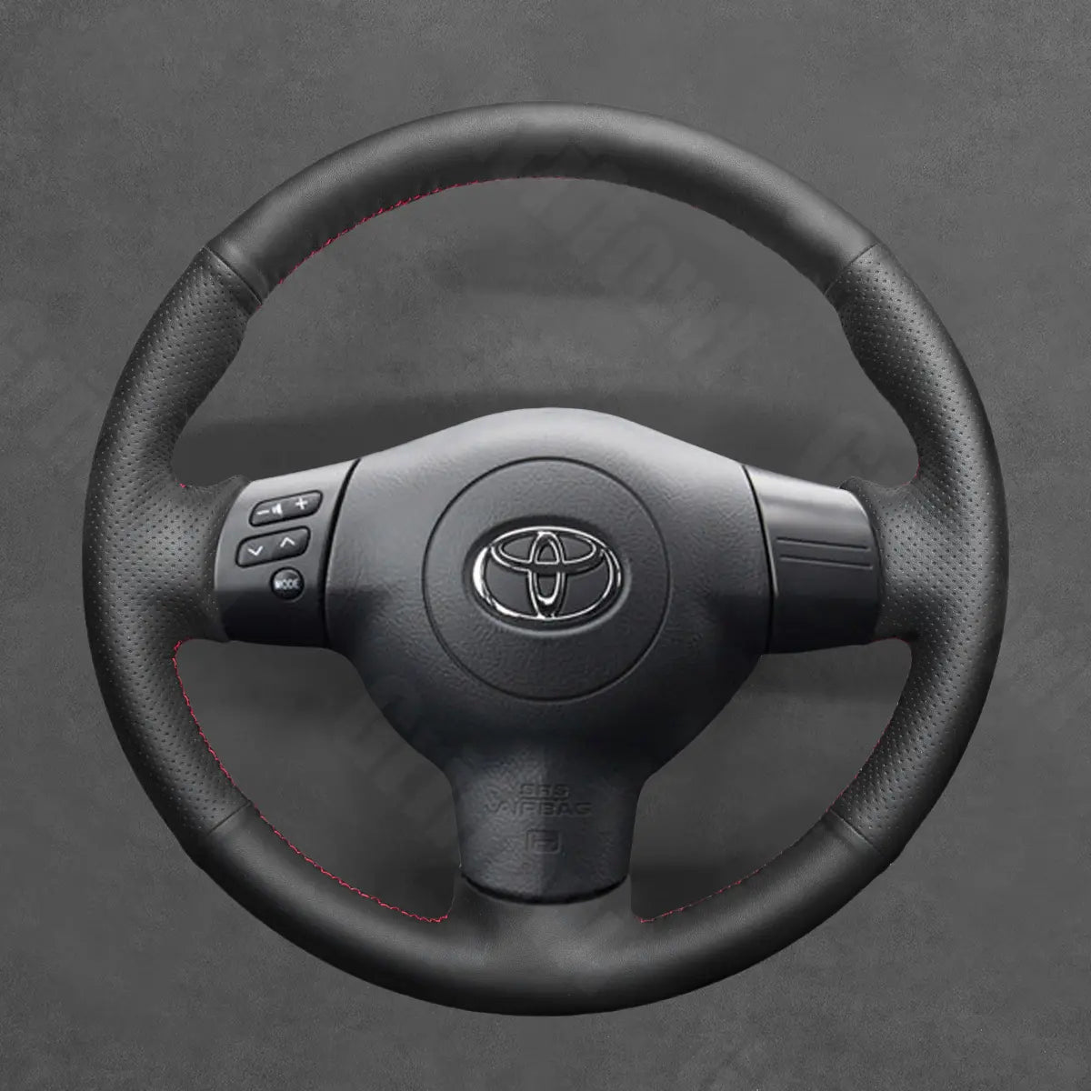 Griffowl Steering Wheel Cover for Customized Sedan Toyota Corolla 2003-2006. Perfect grip with our steering wheel wrap and custom interior touch.