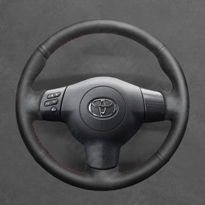 Griffowl Steering Wheel Cover for Customized Sedan Toyota Corolla 2003-2006. Perfect grip with our steering wheel wrap and custom interior touch.