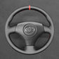 Griffowl Steering Wheel Cover for Customized Sedan Toyota Corolla Verso 2002-2004. For refined interior upgrades using our wrap and stitch kit.