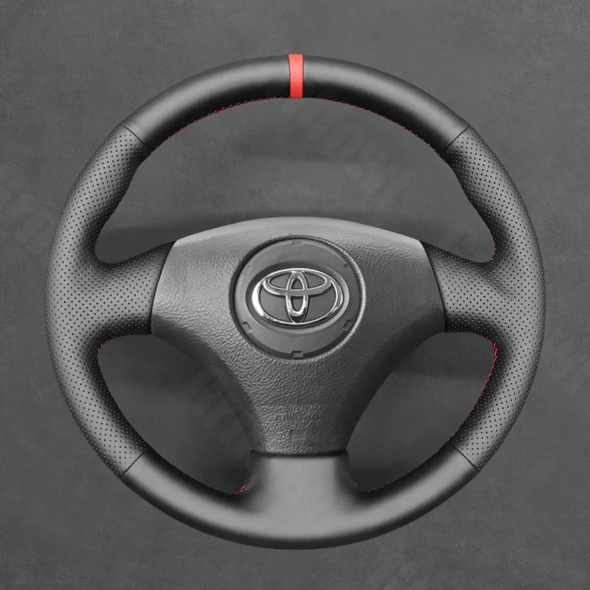 Griffowl Steering Wheel Cover for Customized Sedan Toyota Corolla Verso 2002-2004. For refined interior upgrades using our wrap and stitch kit.