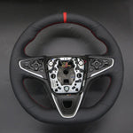 Griffowl Steering Wheel Cover for Customized Sedan Vauxhall Insignia VXR VX line 2013-2017. Elevate your interior with Griffowl's wrap and stitch kit.
