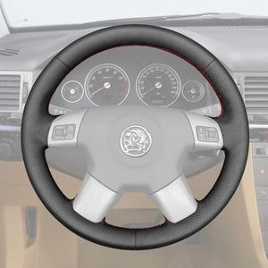 Griffowl Steering Wheel Cover for Customized Sedan Vauxhall Vectra C 2002-2004. For refined interior upgrades using our wrap and stitch kit.
