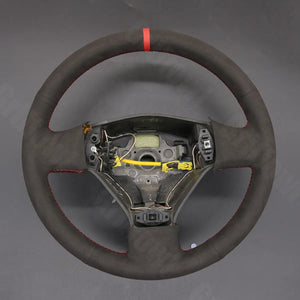 Griffowl Steering Wheel Cover for Customized Sedan Volkswagen VW Bora 2000-2005. For refined interior upgrades using our wrap and stitch kit.
