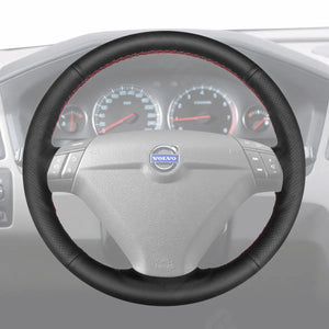 Griffowl Steering Wheel Cover for Customized Sedan Volvo S60 S80 2000-2010. Perfect grip with our steering wheel wrap and custom interior touch.
