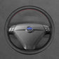 Griffowl Steering Wheel Cover for Customized Sedan Volvo S60 S80 2000-2010. Perfect grip with our steering wheel wrap and custom interior touch.
