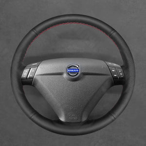 Griffowl Steering Wheel Cover for Customized Sedan Volvo S60 S80 2000-2010. Perfect grip with our steering wheel wrap and custom interior touch.
