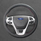 Griffowl Steering Wheel Cover for Customized Sedan Ford Taurus Explorer 2011-2019. Perfect grip with our steering wheel wrap and custom interior touch.