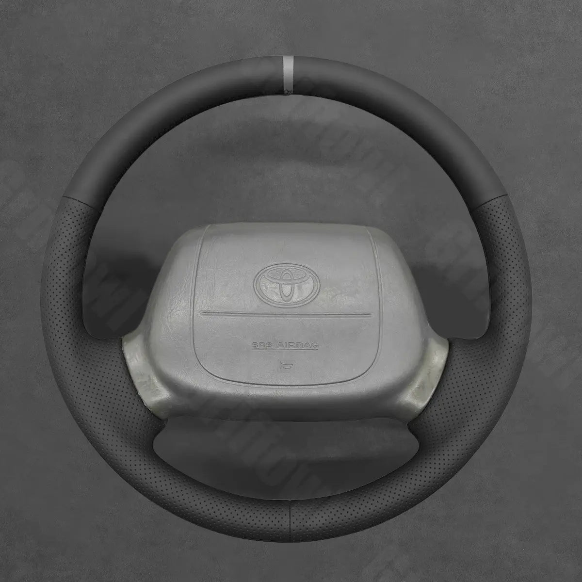 Griffowl Steering Wheel Cover for Customized Toyota Avalon HiAce TownAce Granvia 4Runner Hilux Tundra Tacoma 1996-1999. Perfect grip with our steering wheel wrap and custom interior touch.