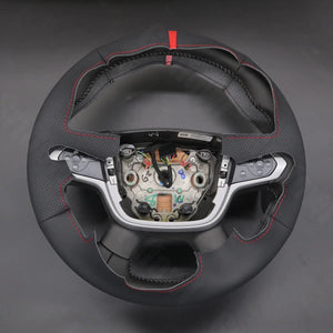 Griffowl Steering Wheel Cover for DIY Pickup Chevrolet Chevy Colorado 2015-2022. For refined interior upgrades using our wrap and stitch kit.
