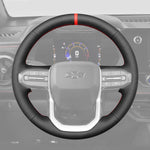 Griffowl Steering Wheel Cover for DIY Pickup Chevrolet Chevy Colorado 2023-2025. For refined interior upgrades using our wrap and stitch kit.
