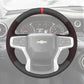 Griffowl Steering Wheel Cover for DIY Pickup Chevrolet Chevy Silverado 1500 2500 3500 2020-2025. Hand-sewn DIY kit blends grip, function, and style inside.
