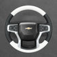 Griffowl Steering Wheel Cover for DIY Pickup Chevrolet Chevy Silverado 1500 2500 3500 2020-2025. Hand-sewn DIY kit blends grip, function, and style inside.
