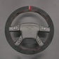 Griffowl Steering Wheel Cover for DIY Pickup Chevrolet Chevy Silverado 1500 Classic 2500 2500HD Classic 3500 3500 Classic 2003-2007. Compact, hand-sewn DIY wrap for quick interior mods and grip upgrade.
