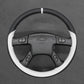 Griffowl Steering Wheel Cover for DIY Pickup Chevrolet Chevy Silverado 1500 Classic 2500 2500HD Classic 3500 3500 Classic 2003-2007. Compact, hand-sewn DIY wrap for quick interior mods and grip upgrade.
