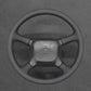 Griffowl Steering Wheel Cover for DIY Pickup Chevrolet Chevy Silverado 1500 Silverado 2500 3500 CK 1500 Series 1999-2002. Compact, hand-sewn DIY wrap for quick interior mods and grip upgrade.
