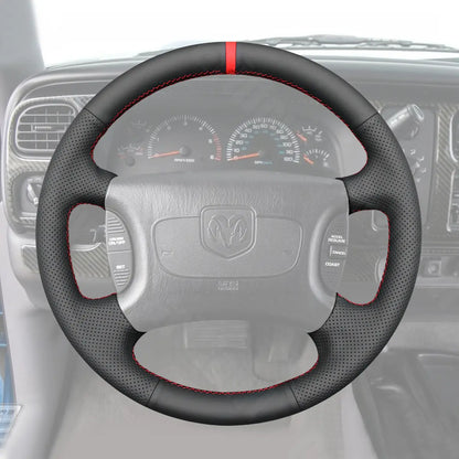 DIY Pickup Steering Wheel Cover for Dodge Dakota SLT Sport R-T Ram 1500 2500 3500 1998-2003