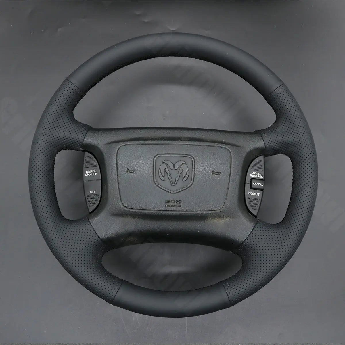 DIY Pickup Steering Wheel Cover for Dodge Dakota SLT Sport R-T Ram 1500 2500 3500 1998-2003