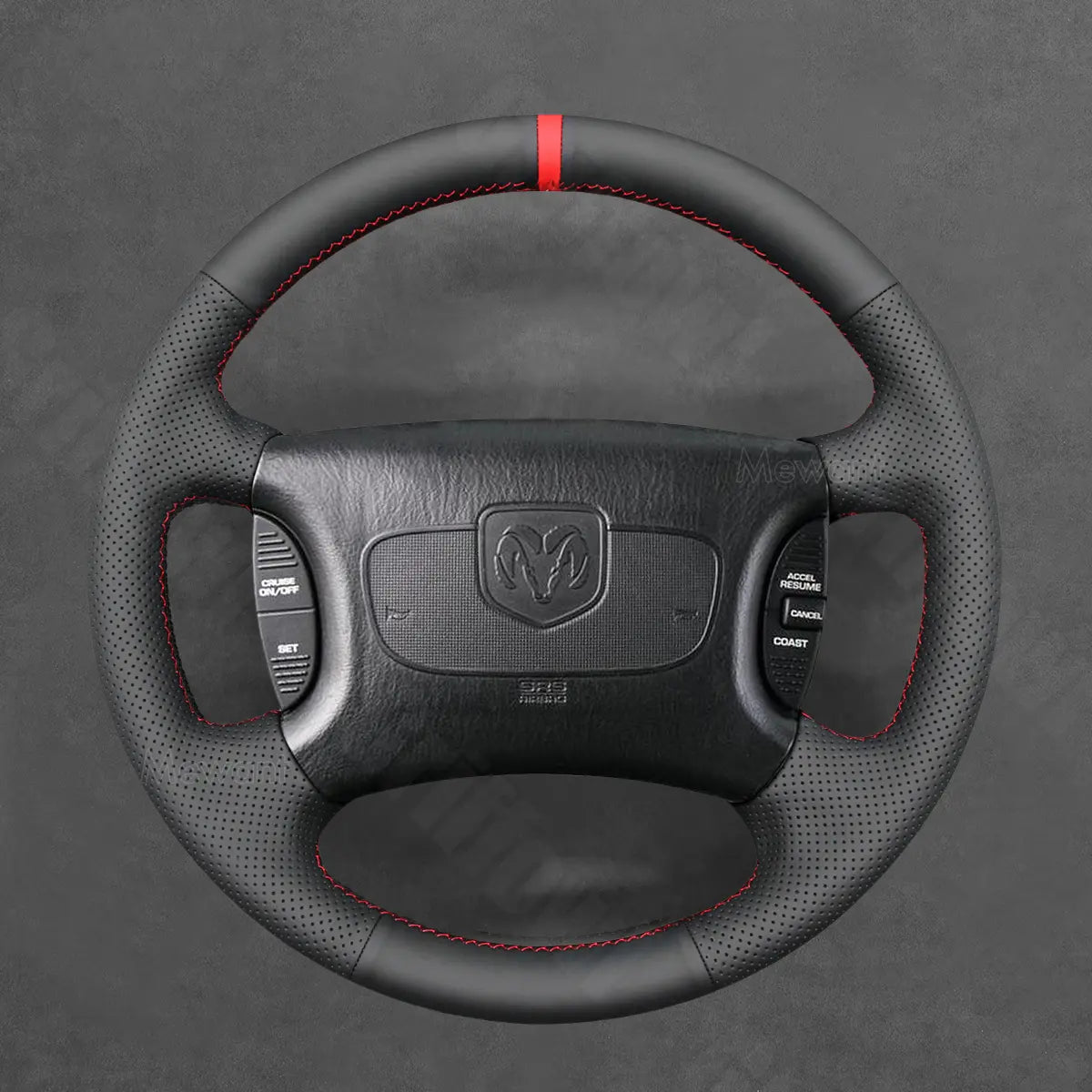 DIY Pickup Steering Wheel Cover for Dodge Dakota SLT Sport R-T Ram 1500 2500 3500 1998-2003