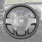 Griffowl Steering Wheel Cover for DIY Pickup Dodge RAM 1500 2500 3500 2019-2025. For refined interior upgrades using our wrap and stitch kit.
