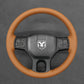Griffowl Steering Wheel Cover for DIY Pickup Dodge RAM 1500 Classic 2500 3500 5500 2012-2018. Elevate your interior with Griffowl's wrap and stitch kit.