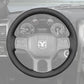 Griffowl Steering Wheel Cover for DIY Pickup Dodge RAM 1500 Classic 2500 3500 5500 2012-2018. Elevate your interior with Griffowl's wrap and stitch kit.

