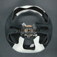 Griffowl Steering Wheel Cover for DIY Pickup Dodge RAM 1500 TRX GT RHO 2021-2025. For refined interior upgrades using our wrap and stitch kit.
