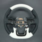 Griffowl Steering Wheel Cover for DIY Pickup Dodge RAM 1500 TRX GT RHO 2021-2025. For refined interior upgrades using our wrap and stitch kit.
