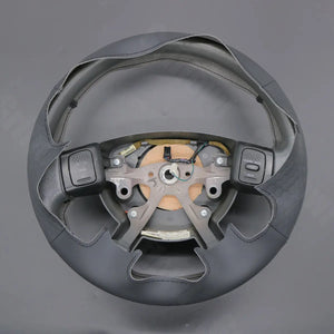 Griffowl Steering Wheel Cover for DIY Pickup Dodge Ram SRT-10 Dakota 1500 2500 3500 2004-2011. Elevate your interior with Griffowl's wrap and stitch kit.
