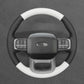 Griffowl Steering Wheel Cover for DIY Pickup Ford F-150 F150 Lightning F-350 F350 F-450 F450 2021-2025. Perfect for enthusiasts seeking refined interior mods.