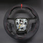 Griffowl Steering Wheel Cover for DIY Pickup Ford F-150 F150 Raptor 2010-2015. Griffowl's interior mod with hand-sewn DIY steering wheel kit.