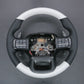 Griffowl Steering Wheel Cover for DIY Pickup Ford F-150 F150 Raptor 2021-2025. Griffowl's interior mod with hand-sewn DIY steering wheel kit.
