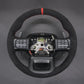 Griffowl Steering Wheel Cover for DIY Pickup Ford F-150 F150 Raptor 2021-2025. Griffowl's interior mod with hand-sewn DIY steering wheel kit.