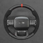 Griffowl Steering Wheel Cover for DIY Pickup Ford F-150 F150 Raptor 2021-2025. Griffowl's interior mod with hand-sewn DIY steering wheel kit.