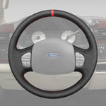 Griffowl Steering Wheel Cover for DIY Pickup Ford F-250 F-350 F-450 F-550 XL 1999-2007. Elevate your interior with Griffowl's wrap and stitch kit.