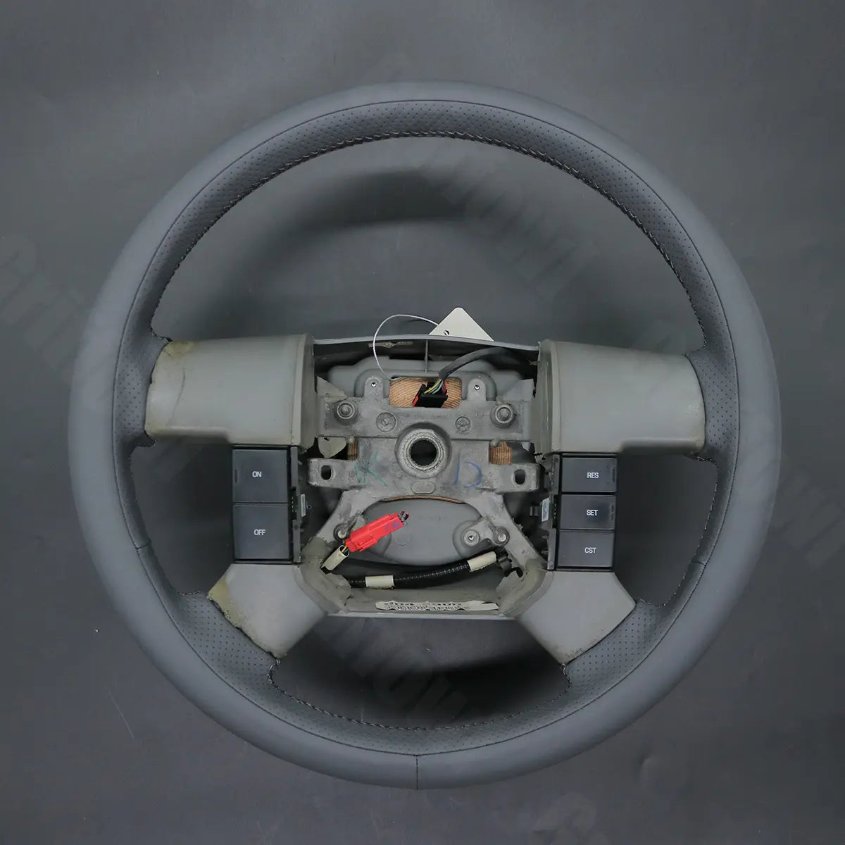 Griffowl Steering Wheel Cover for DIY Pickup Ford F150 F250 F350 2004-2008. Perfect grip with our steering wheel wrap and custom interior touch.
