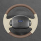 Griffowl Steering Wheel Cover for Personalized Ford Expedition Excursion F150 F250 F350 1997-2003. Elevate your interior with Griffowl's wrap and stitch kit.