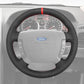 Griffowl Steering Wheel Cover for DIY Pickup Ford Falcon Ute 2002-2007. Perfect grip with our steering wheel wrap and custom interior touch.