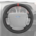 Griffowl Steering Wheel Cover for DIY Pickup Ford Falcon Ute 2002-2007. Perfect grip with our steering wheel wrap and custom interior touch.