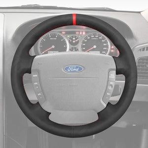 Griffowl Steering Wheel Cover for DIY Pickup Ford Falcon Ute 2002-2007. Perfect grip with our steering wheel wrap and custom interior touch.