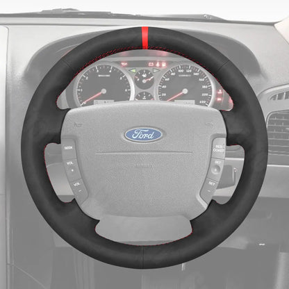 Griffowl Steering Wheel Cover for DIY Pickup Ford Falcon Ute 2002-2007. Perfect grip with our steering wheel wrap and custom interior touch.