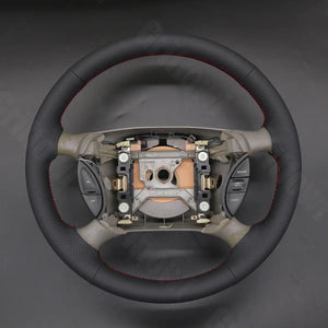 Griffowl Steering Wheel Cover for DIY Ford Ranger Explorer Sport Trac Explorer Mustang 1994-2005. Elevate your interior with Griffowl's wrap and stitch kit.