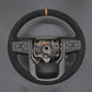 Griffowl Steering Wheel Cover for DIY Pickup GMC Sierra 1500 Limite 2500 3500 2019-2025. Elevate your interior with Griffowl's wrap and stitch kit.